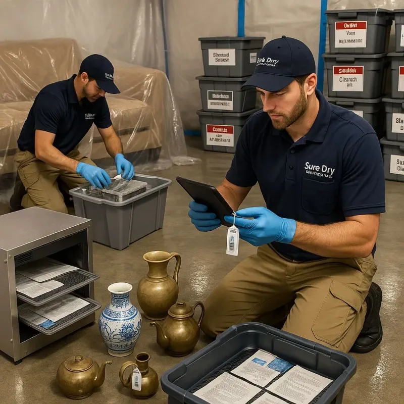 Content Protection and Restoration process in Tewksbury, MA